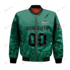 Binghamton Bearcats Bomber Jacket 3D Printed Team Logo Custom Text And Number