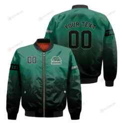 Binghamton Bearcats Fadded Bomber Jacket 3D Printed