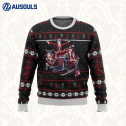 Black Butler Holiday Ugly Sweaters For Men Women Unisex