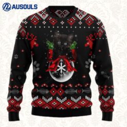 Black Cat Christmas T229 Ugly Sweaters For Men Women Unisex