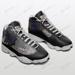 Black New York Giants Air Jordan 13 Sneakers Sport Shoes