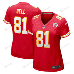 Blake Bell 81 Kansas City Chiefs Game Women Jersey - Red