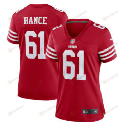 Blake Hance San Francisco 49ers Women's Game Player Jersey - Scarlet