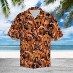Bloodhound Dog Pet Hawaiian Shirt Summer