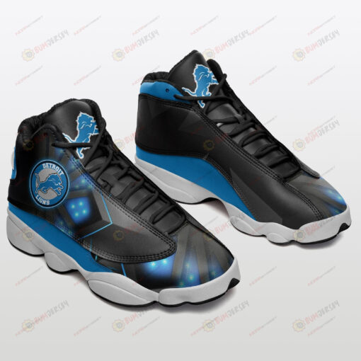 Blue Light Detroit Lions Air Jordan 13 Sneakers Sport Shoes