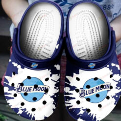 Blue Moon Beer Crocs Crocband Clog Shoes - AOP Clog