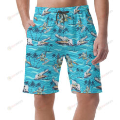 Boba Fett Star Wars Beach Vacation Hawaiian Shorts Summer Shorts Men Shorts - Print Shorts