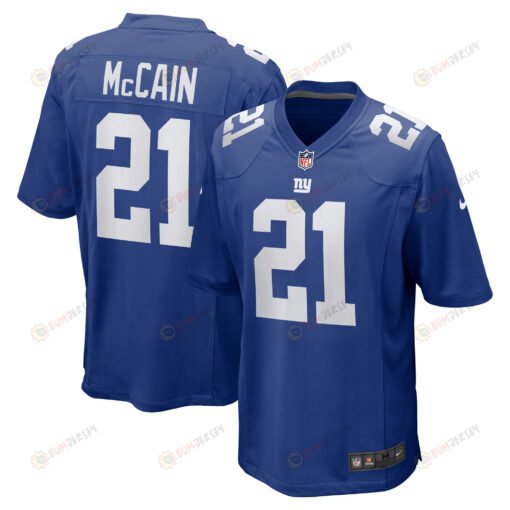 Bobby McCain 21 New York Giants Men's Jersey - Royal