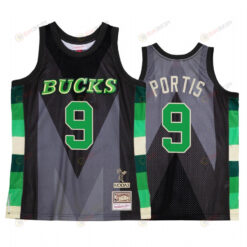 Bobby Portis 9 Milwaukee Bucks My Town Moda 3 Jersey Black