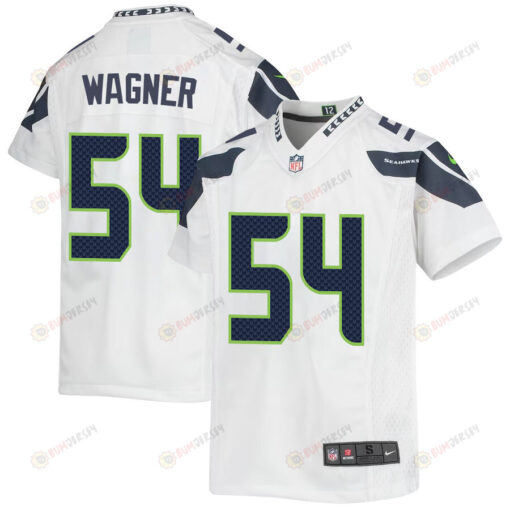 Bobby Wagner 54 Seattle Seahawks Youth Jersey - White