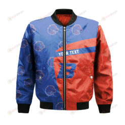 Boise State Broncos Bomber Jacket 3D Printed Special Style