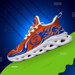 Boise State Broncos Logo Fireball Pattern 3D Max Soul Sneaker Shoes