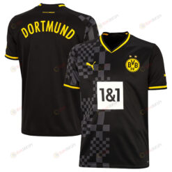 Borussia Dortmund Men 2022/23 Away Player Jersey - Black