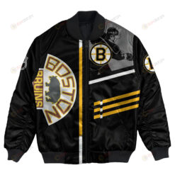 Boston Bruins Bomber Jacket 3D Printed Personalized Hockey For Fan