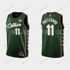 Boston Celtics 11 Payton Pritchard 2022-23 City Edition Green Men Jersey