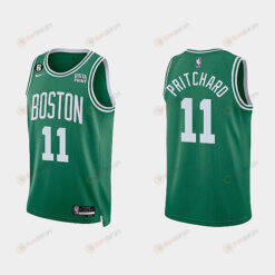 Boston Celtics 11 Payton Pritchard 2022-23 Icon Edition Kelly Green Men Jersey