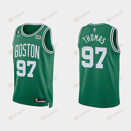 Boston Celtics 97 Brodric Thomas 2022-23 Icon Edition Kelly Green Men Jersey