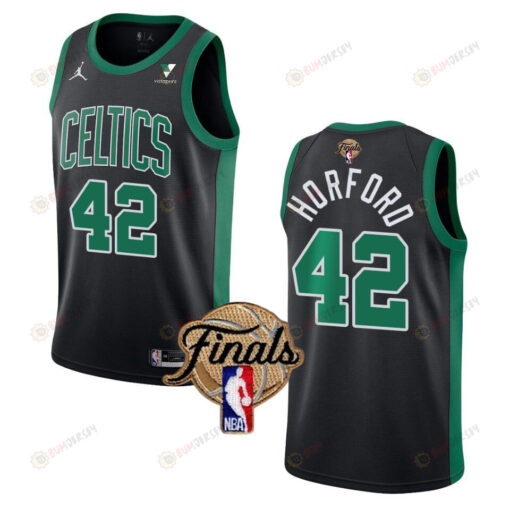 Boston Celtics Al Horford 42 Final 2022 Men Jersey Statement Edition Black