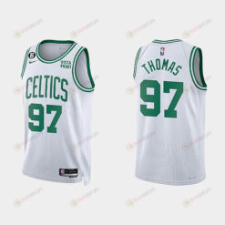 Boston Celtics Brodric Thomas 97 2022-23 Association Edition White Men Jersey Swingman