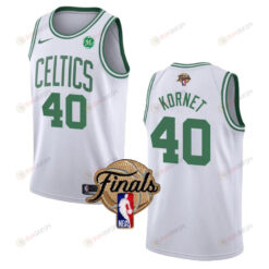 Boston Celtics Celtics Luke Kornet 40 Final 2022 Men Jersey Association Edition White