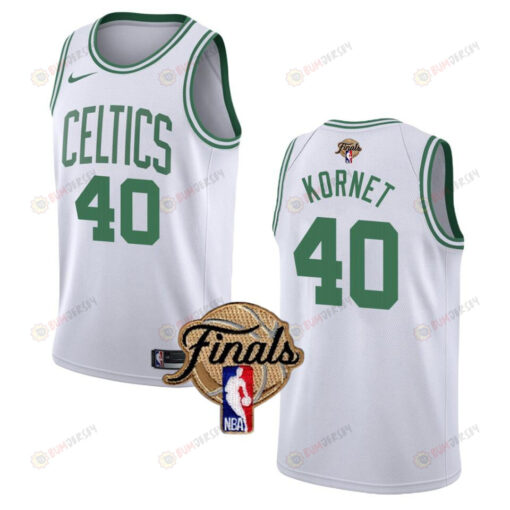 Boston Celtics Luke Kornet $40 Swingman Final 2022 Men Jersey Association White