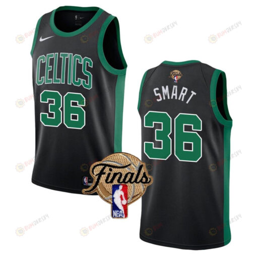 Boston Celtics Men'S Marcus Smart Statement Final 2022 Men Jersey Black