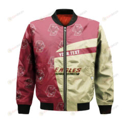 Boston College Eagles Bomber Jacket 3D Printed Special Style