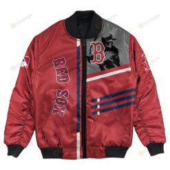 Boston Red Sox Bomber Jacket 3D Printed Personalized Baseball For Fan