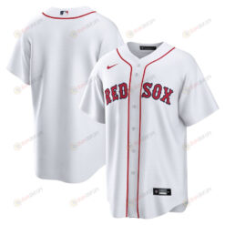 Boston Red Sox Home Blank Men Jersey - White