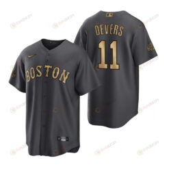 Boston Red Sox Rafael Devers Charcoal 2022-23 All-Star Game Jersey