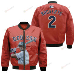 Boston Red Sox Xander Bogaerts 2 Majestic World Series Bomber Jacket 3D Printed