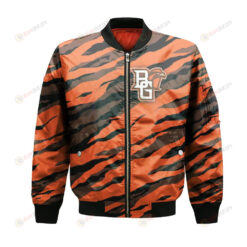 Bowling Green Falcons Bomber Jacket 3D Printed Sport Style Team Logo Pattern