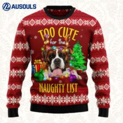 Boxer Too Cute Ugly Sweaters For Men Women Unisex