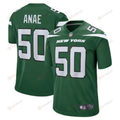 Bradlee Anae New York Jets Game Player Jersey - Gotham Green