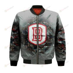 Bradley Braves Bomber Jacket 3D Printed Camouflage Vintage