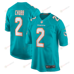 Bradley Chubb 2 Miami Dolphins Game Player Jersey - Aqua