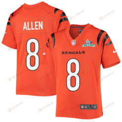 Brandon Allen 8 Cincinnati Bengals Super Bowl LVII Champions Youth Alternate Game Jersey - Black