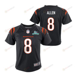 Brandon Allen 8 Cincinnati Bengals Super Bowl LVII Champions Youth Jersey - Black