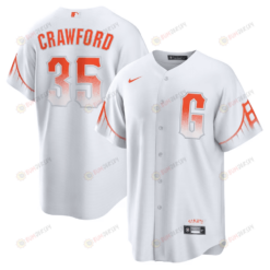 Brandon Crawford 35 San Francisco Giants City Connect Men Jersey - White