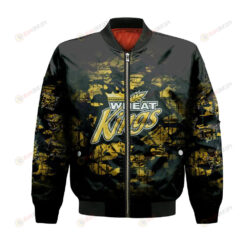 Brandon Wheat Kings Bomber Jacket 3D Printed Camouflage Vintage