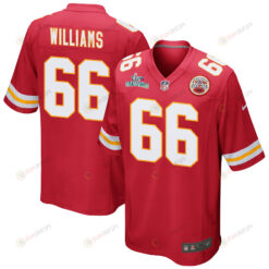 Brandon Williams 66 Kansas City Chiefs Super Bowl LVII Champions Men's Jersey - Red