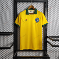 Brazil 1988-90 Home Retro Jersey - Yellow