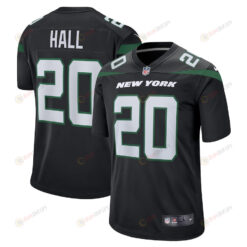 Breece Hall 20 New York Jets Alternate Game Player Jersey - Stealth Black