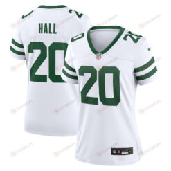 Breece Hall 20 New York Jets Women's Player Game Jersey - White