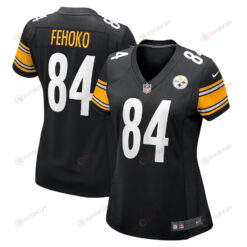 Breiden Fehoko 84 Pittsburgh Steelers Women's Game Jersey - Black