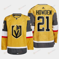 Brett Howden 21 Vegas Golden Knights Gold Jersey 2023 Home