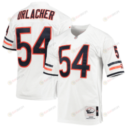 Brian Urlacher Chicago Bears Mitchell & Ness 2000 Throwback Retired Player Jersey - White