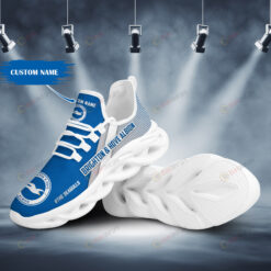 Brighton And Hove Albion Logo Pattern Custom Name 3D Max Soul Sneaker Shoes