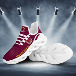 Brisbane Broncos Logo Pattern 3D Max Soul Sneaker Shoes