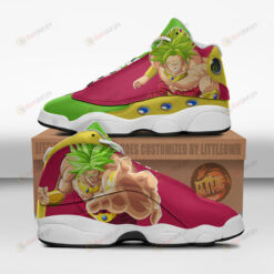 Broly Shoes Dragon Ball Anime Air Jordan 13 Shoes Sneakers